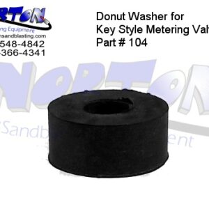 Washer, (Donut) for Abrasive Blasting MV100 Metering Valve- 104