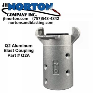 Q2 Aluminum Blast Hose Coupling
