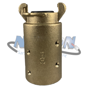 Coupling, QD Blast Hose 1-1/2" ID Brass- Q4B