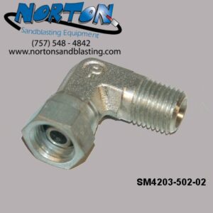 swivel fitting 90 degree
