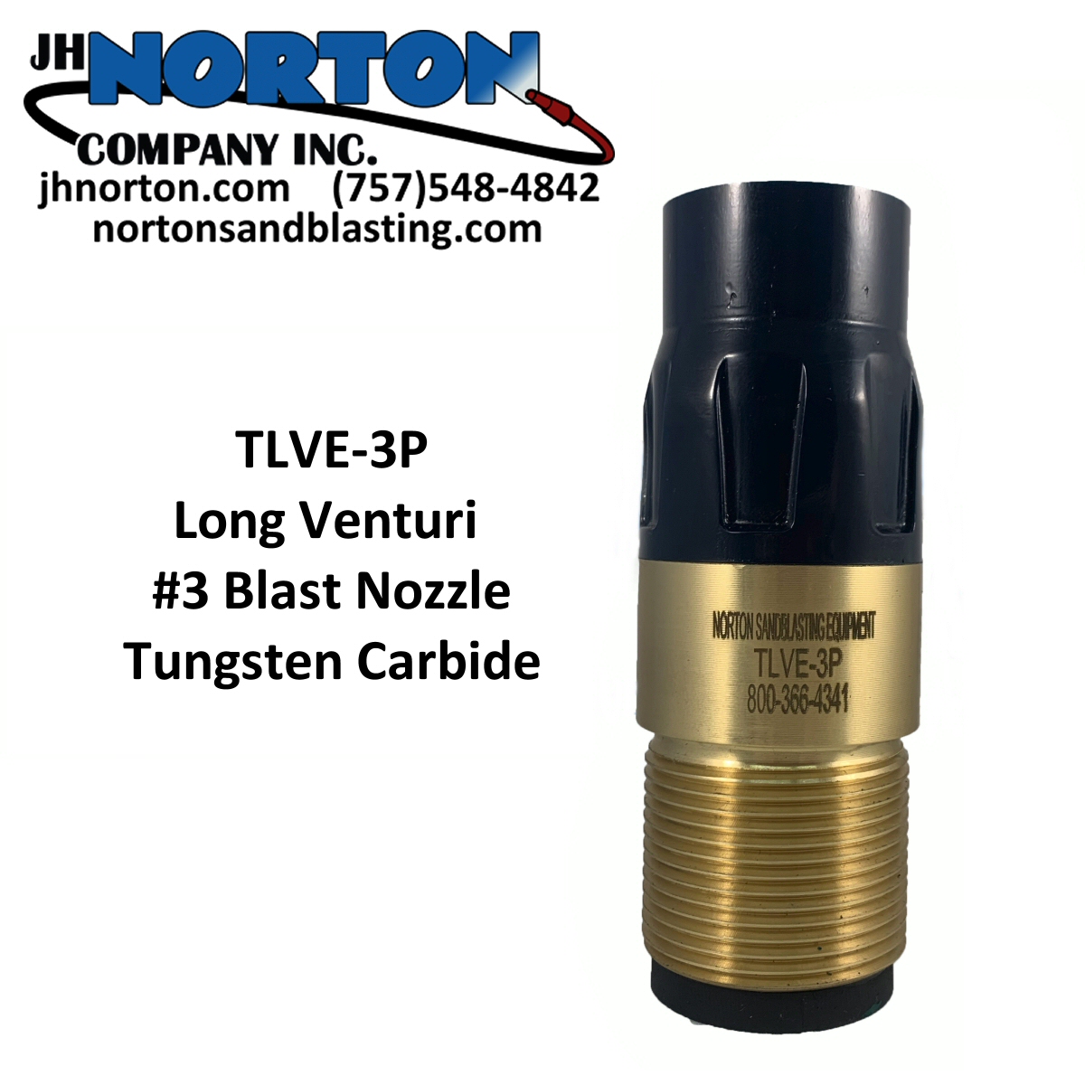 Long Venturi Blast Nozzle