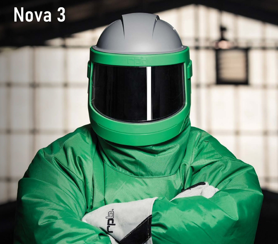blast-helmet-Nova3 sand blast helmet respirator