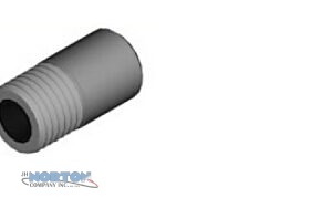 Thread Adapter, 50MM TO 3/4" NPSM, Boron Lined - 50MMX75