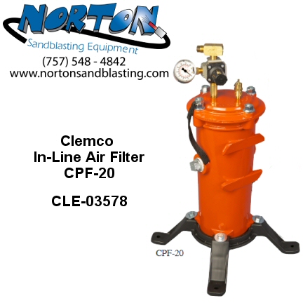 Clemco In-Line Air Filter