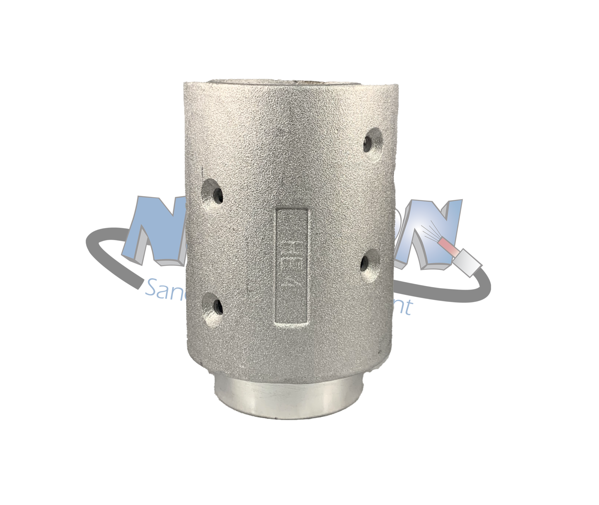 Nozzle Holder 11/2" Blast Hose by 11/4" NPS H.D. Aluminum