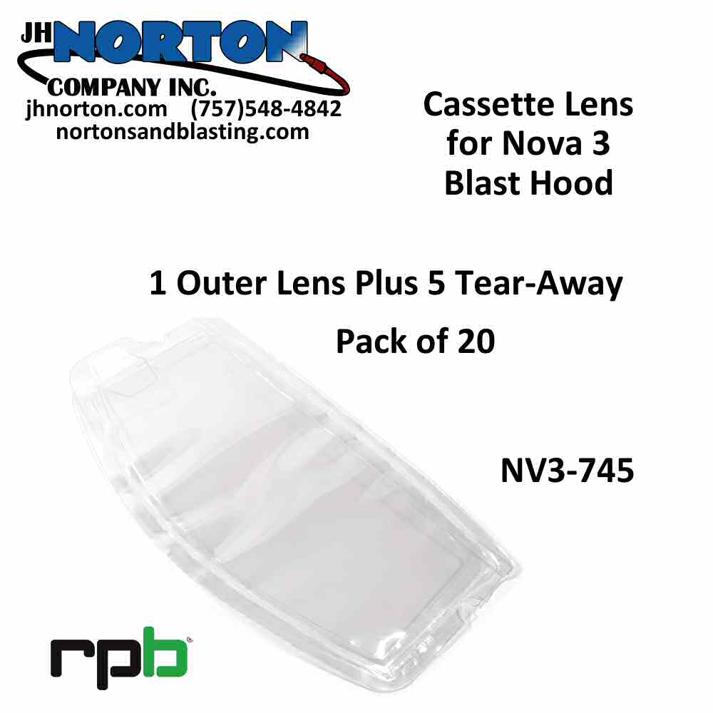 Cassette Lens for Nova 3 Blast Hood