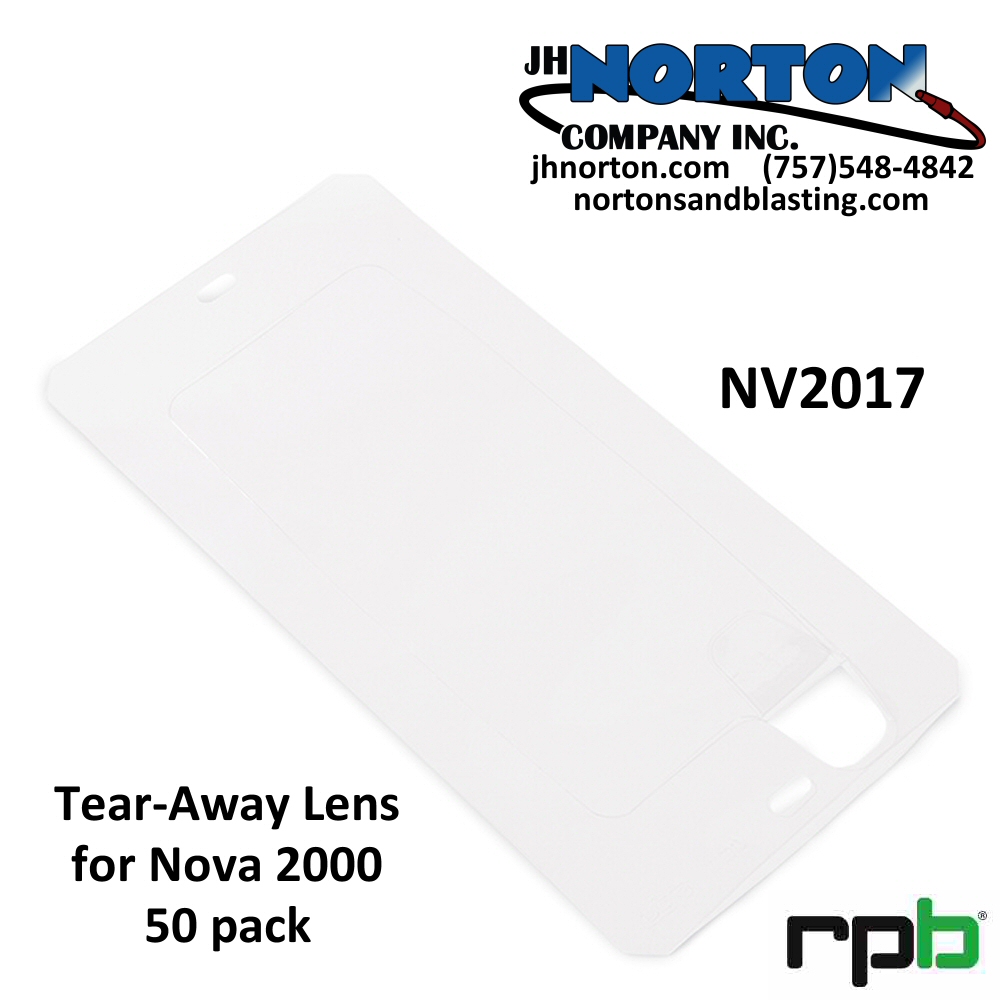 Nova 2000 Tear Off Lens 50 Pack
