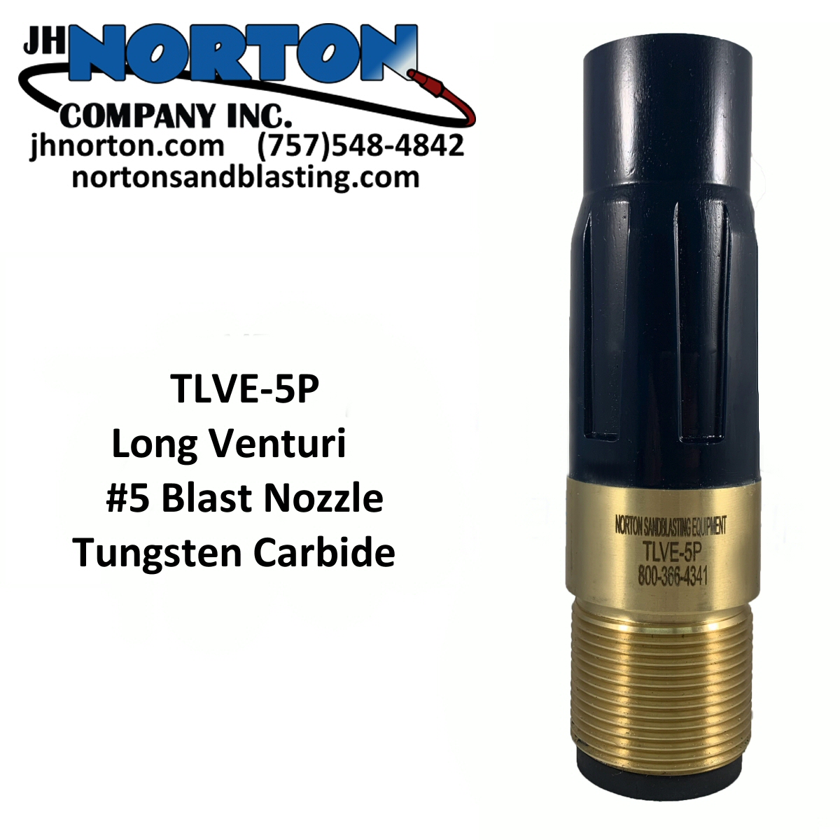 #5 Blast Nozzle Long Venturi Poly