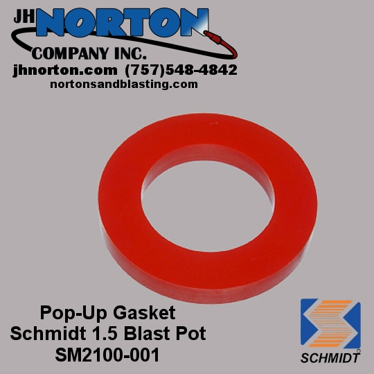Pop-Up Gasket for 1.5 cu ft blast pot
