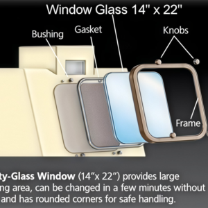 Blast Cabinet Safety Glass Replacement 510401