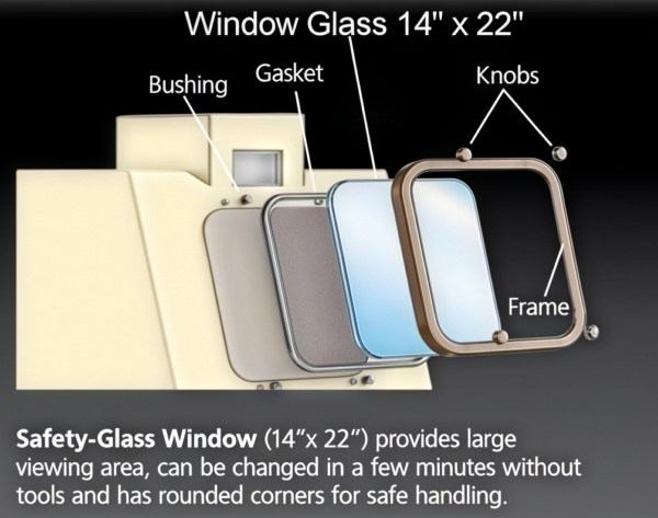 Blast Cabinet Safety Glass Replacement 510401