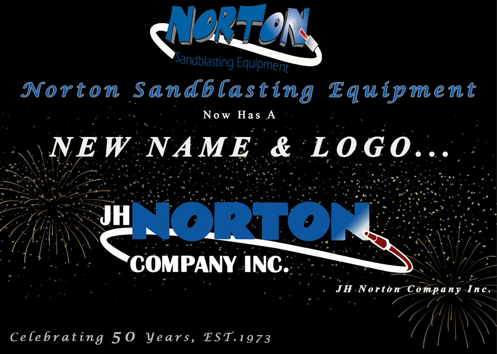 Norton Sandblasting New Name and Logo- Now JH Norton Company Inc