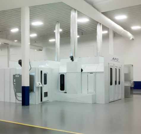 AFC Finishing Systems for Controlled Environments