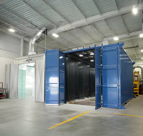 AFC Finishing Systems for Industrial Coating Applications