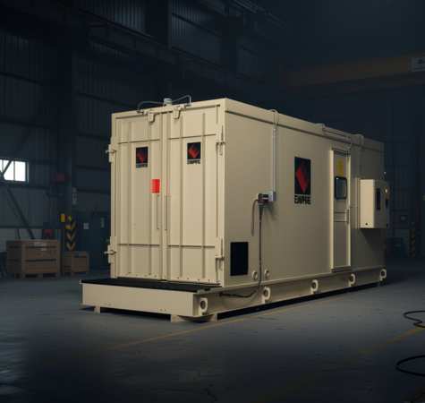 Empire-Pre-Engineered Blast Booths Empire-Pre-Engineered Blast Booths