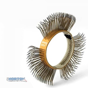 Brush Belt, 11mm Medium, Angled Tips (Beige) for Monti MBX - MT-USBU-040-11