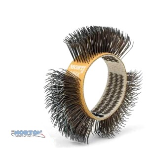 Brush Belt, 23mm Medium, Angled Tips for Monti MBX Blaster (Beige) - MT-USBU-040-23