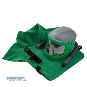 Hood, Nova 3, with Leather Cape for Sandblasting by RPB Safety - NV3-702-52