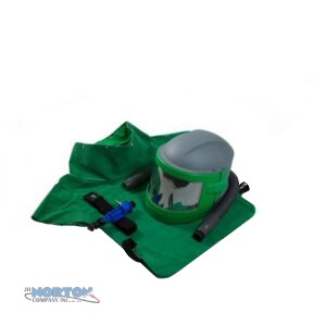 Hood, Nova 3 with Cool air Tube and Leather Cape - NV3-703-52