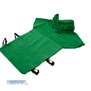 Heavy Duty 38" Leather Cape for Nova 3 Blast Hood- NV3-753-HD