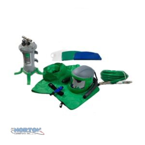 Hood Package, Nova 3 with Cool Air Tube, Airline Filter, 50' Hose and Extra Lenses - NV3PKG-CT