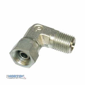 Fitting, 90 Degree Swivel, 1/4"  X 1/4" for Schmidt Blasters - 4203-502-02