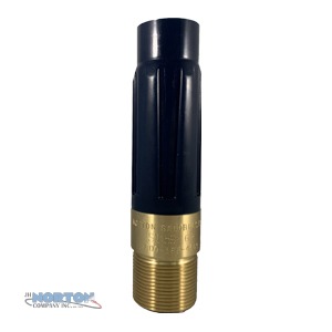 Nozzle, Size #6 BP200 Siaion, Wide Entry LV 1-1/4" Brass Threads - SN159-6P