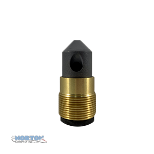 Nozzle, Size #4, 1/4" Tungsten Carbide, 45 Degree, Single Outlet - T045-4