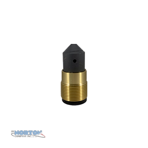Nozzle, 90 Degree, Size #3, 3/16", Tungsten Carbide, Single Outlet- T090-3